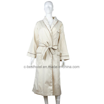 Wholesale Cotton Terry Cloth Bathrobe for Hotel and SPA